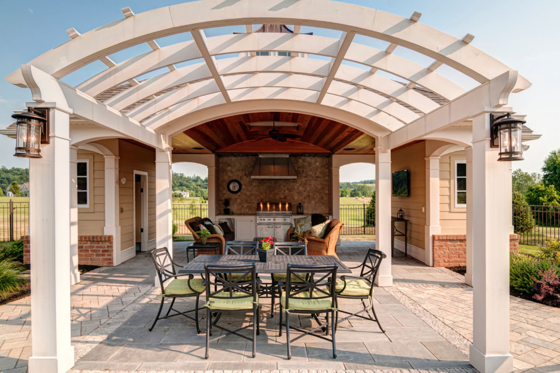 Pergola Lighting Ideas Mounted