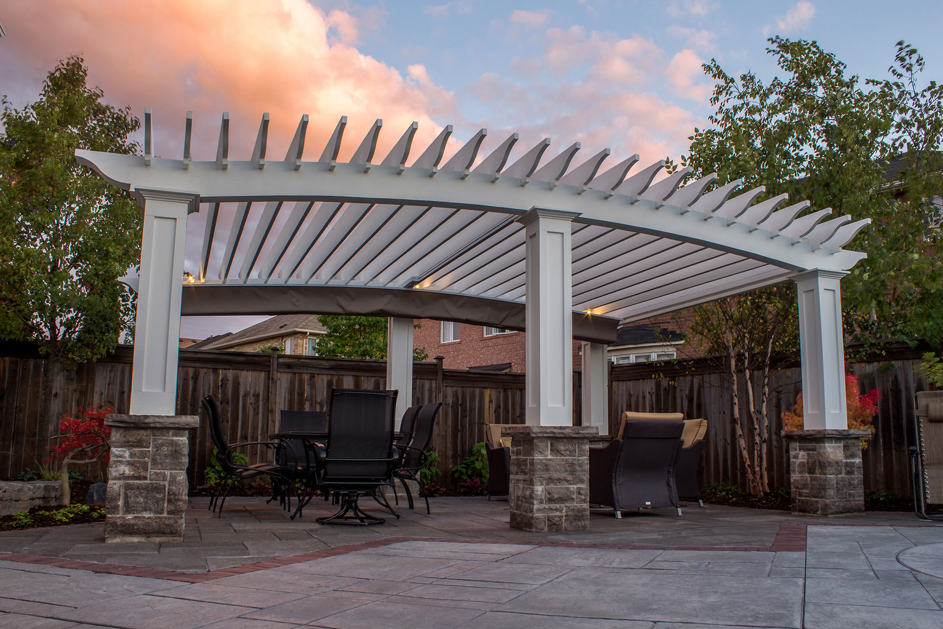 Arched Pergola