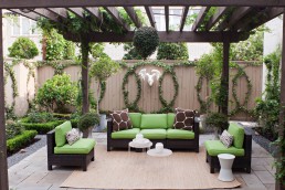 create an eco-friendly outdoor space