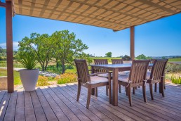 retractable shade in Napa Valley