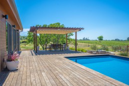 retractable shade in Napa Valley