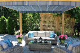 outdoor living space