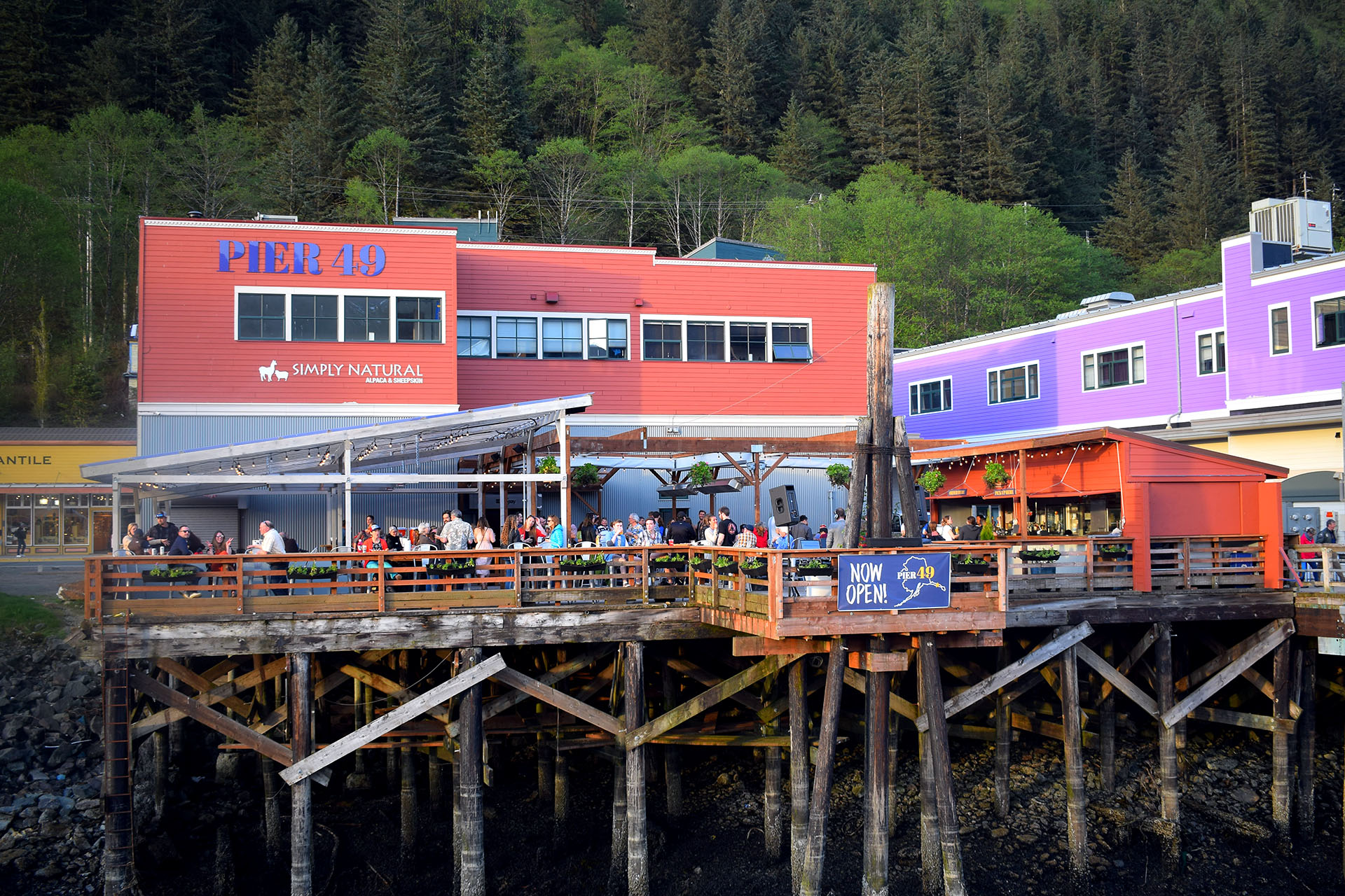 Pier 49 in Juneau, Alaska