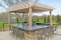 outdoor kitchens